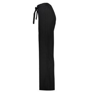 شلوار دمپا گشاد کمرکش زنانه مشکی مدل 233